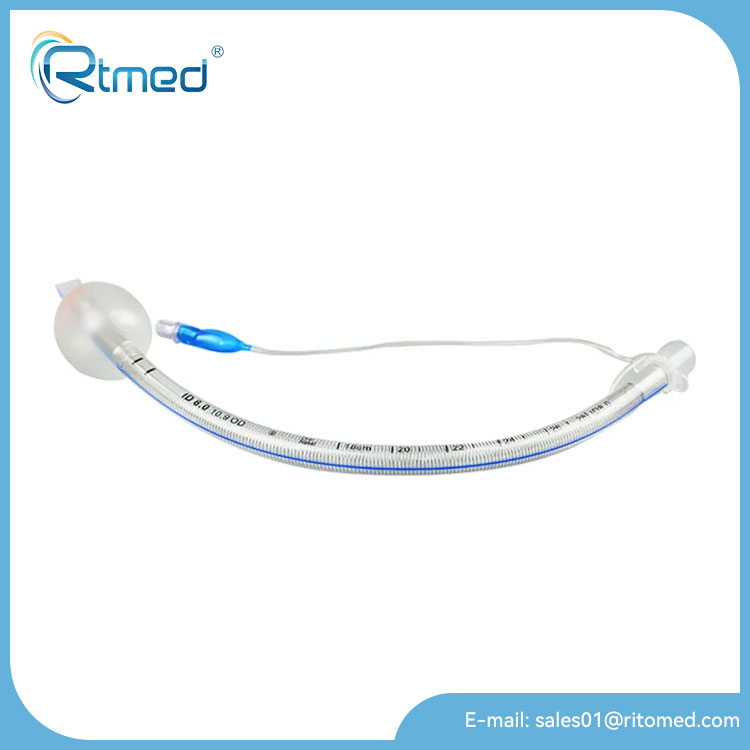 Tubo endotraqueal reforçado com manguito