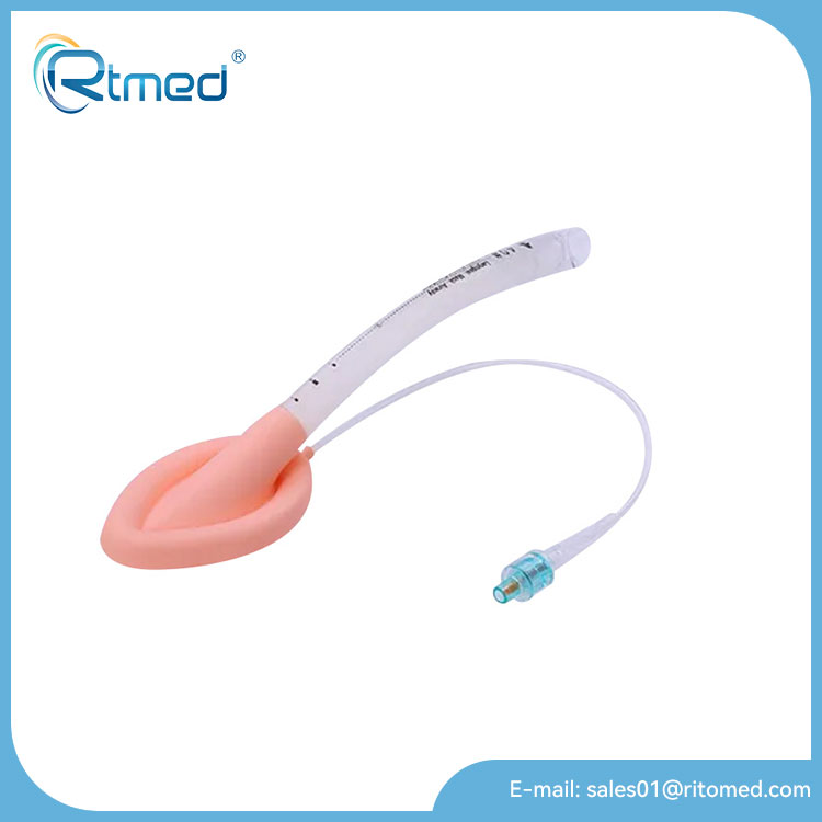 Máscara laríngea de silicone descartável