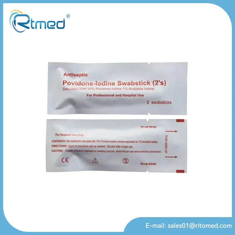 Swabstick de iodo de Povidona