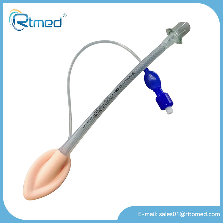 Máscara laríngea de silicone reutilizável